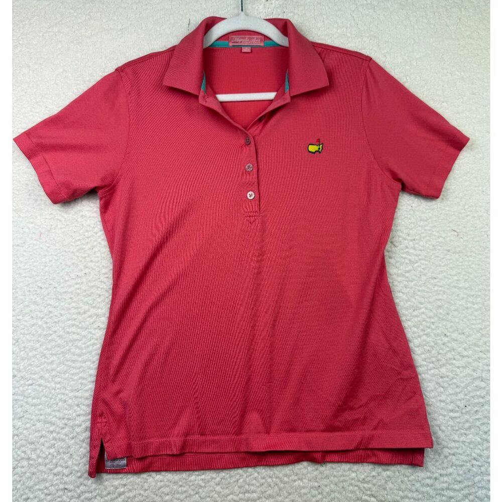 Magnolia Lane Collection Masters Pink Polo Shirt Size Medium‎